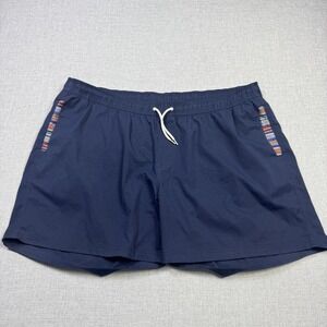 Wowie 7" Gym Performance Shorts Mens 3XL Blue Polyester Drawstring